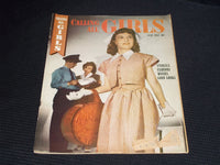1947 JULY CALLING ALL GIRLS MAGAZINE - FASHION MOVIES FRONT COVER - E 15262