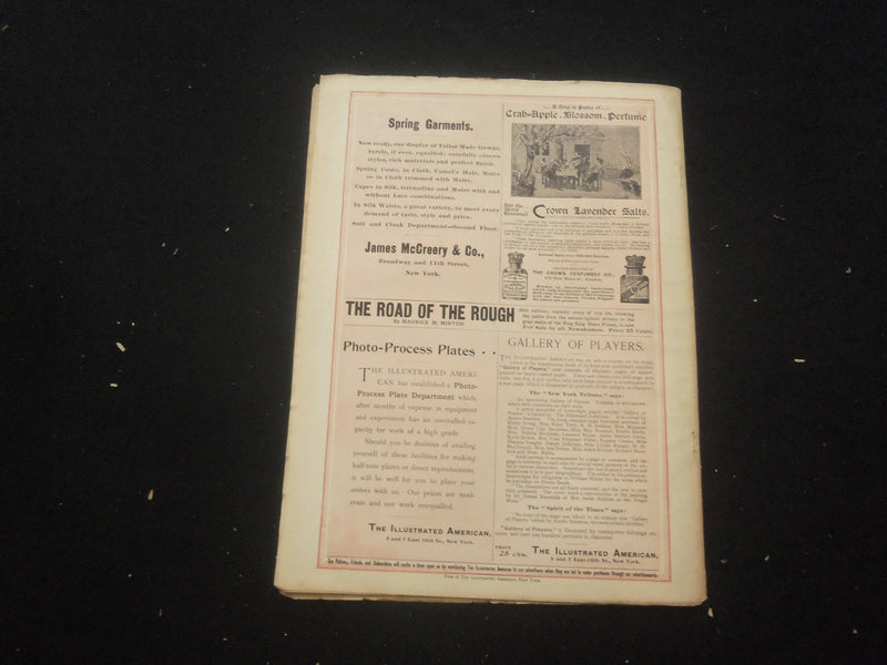 1894 APRIL 14 THE ILLUSTRATED AMERICAN MAGAZINE - WILLIAM D. HOWELLS - SP 5190R