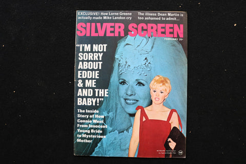 1968 FEBRUARY SILVER SCREEN MAGAZINE - CONNIE STEVENS COVER - E 25723