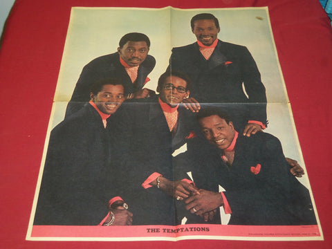 1968 JUNE 23 PHILADELPHIA INQUIRER ROTOCOMIC SECTION -TEMPTATIONS POSTER- J 4121