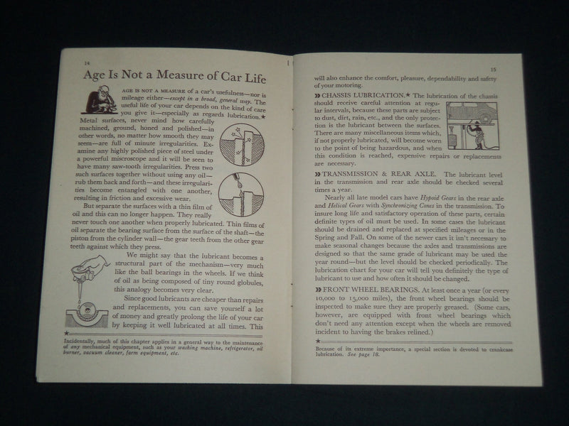1940'S THE AUTOMOBILE USER'S GUIDE - GENERAL MOTORS - J 3986