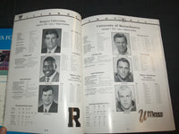 1989-1996 VILLANOVA UNIVERSITY FOOTBALL MEDIA GUIDE - LOT OF 2 - O 3092