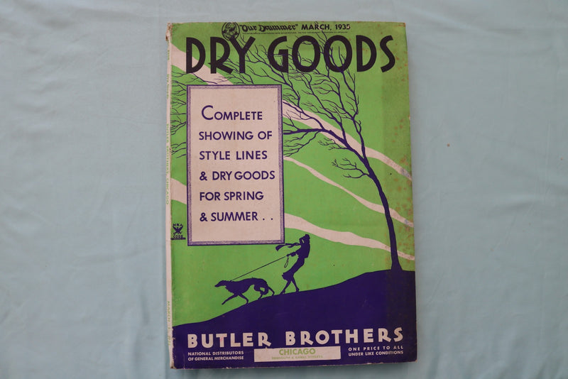1935 MARCH DRY GOODS MAGAZINE - BUTLER BROTHERS DISTRIBUTORS COVER - E 26514