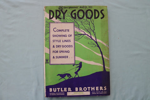 1935 MARCH DRY GOODS MAGAZINE - BUTLER BROTHERS DISTRIBUTORS COVER - E 26514