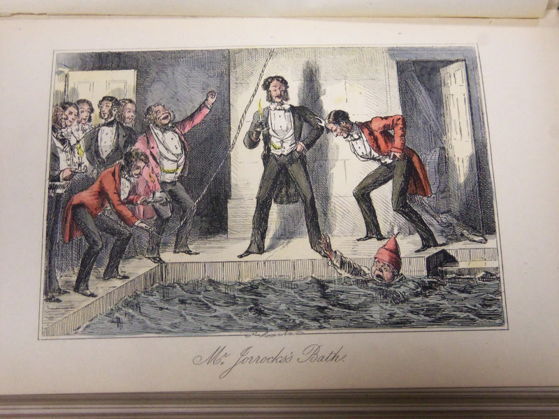 1854 HANDLEY CROSS OR MR. JORROCKS'S HUNT BOOK BY JOHN LEECH - KD 5792