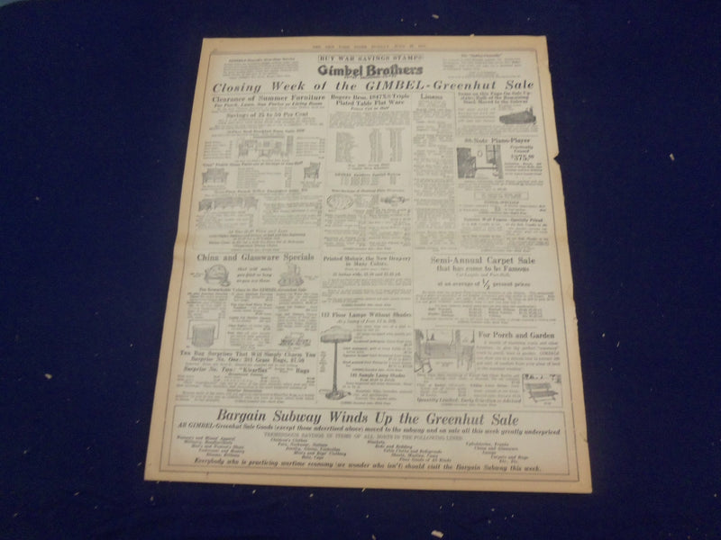 1918 JUNE 23 NEW YORK TIMES - ITALIAN PREMIER DECLARES BATTLE IS WON - NT 9097