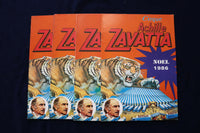 1979-1992 ZAVATTA CIRQUE ACHILLE - CIRCUS PROGRAMS - FRENCH - LOT OF 20 - O 3507