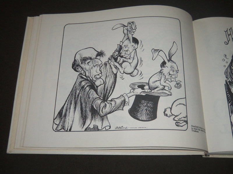 1970 CARTOONS BY BLAINE HARDCOVER BOOK - NICE ILLUSTRATIONS - KD 4032