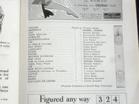1932 OCTOBER 3 PLAYBILL PROGRAM - SHOW BOAT - HELEN MORGAN - J 6469