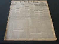 1925 APRIL 11 NEW YORK TIMES - RUTH'S CONDITION IS MUCH IMPROVED - NT 5435