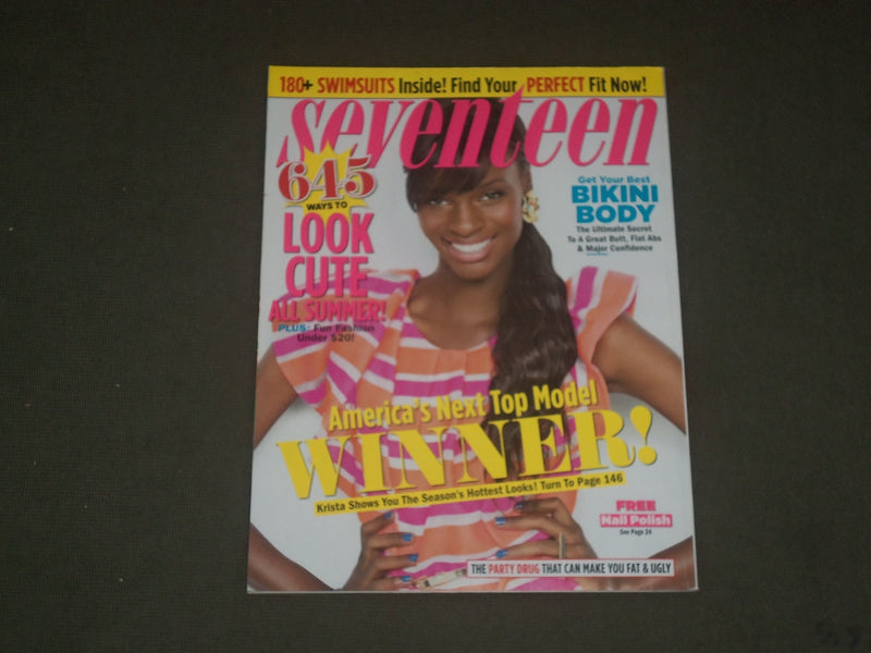 2010 JUNE/JULY SEVENTEEN MAGAZINE - ASHLEY GREENE COVER - B 1719