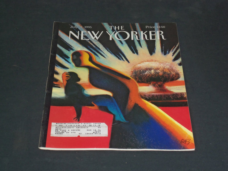 1995 JULY 31 THE NEW YORKER MAGAZINE - ILLUSTRATED COVER - NY 1764
