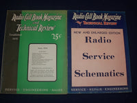 1931-1932 RADIO CALL BACK & TECHNICAL REVIEW MAGAZINE LOT OF 5 - O 2616