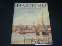 1982 HARTFORD AN ILLUSTRATED HISTORY HARDCOVER BOOK BY GLENN WEAVER - KD 6017