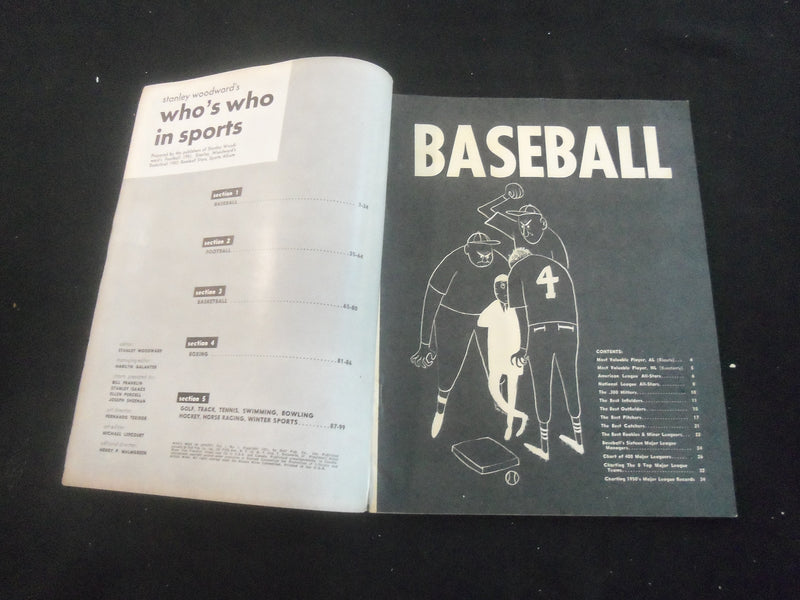 1951 WHO'S WHO IN SPORTS MAGAZINE - VOL 1, NO 2 - MUSIAL - ROTE - J 7740