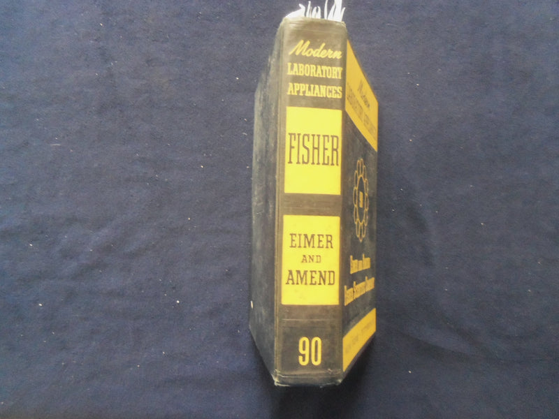 1942 ELMER AND AMEND FISHER SCIENTIFIC COMPANY HARDCOVER CATALOG - R 98A