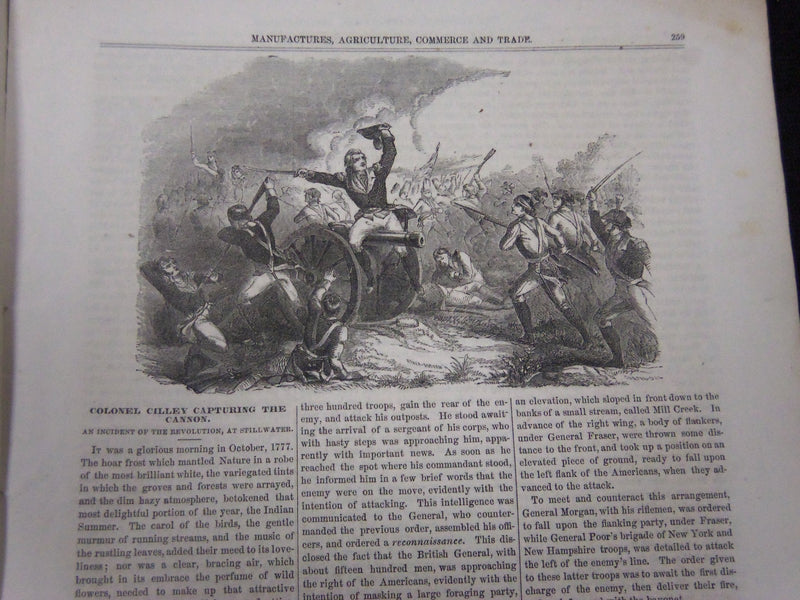 1854-1855 UNITED STATES MAGAZINE LOT OF 2 - VOLUME 1 NO. 8 & 9 - NP 2054