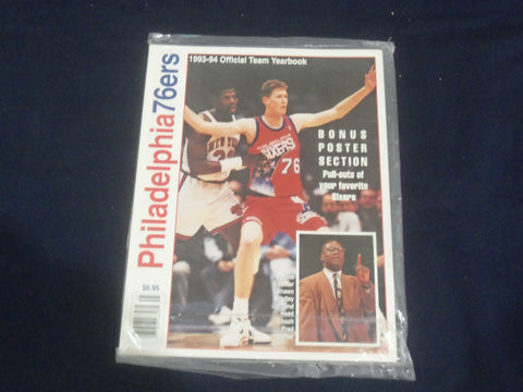 1993-1994 PHILADELPHIA 76ERS YEARBOOK - ST 5346A