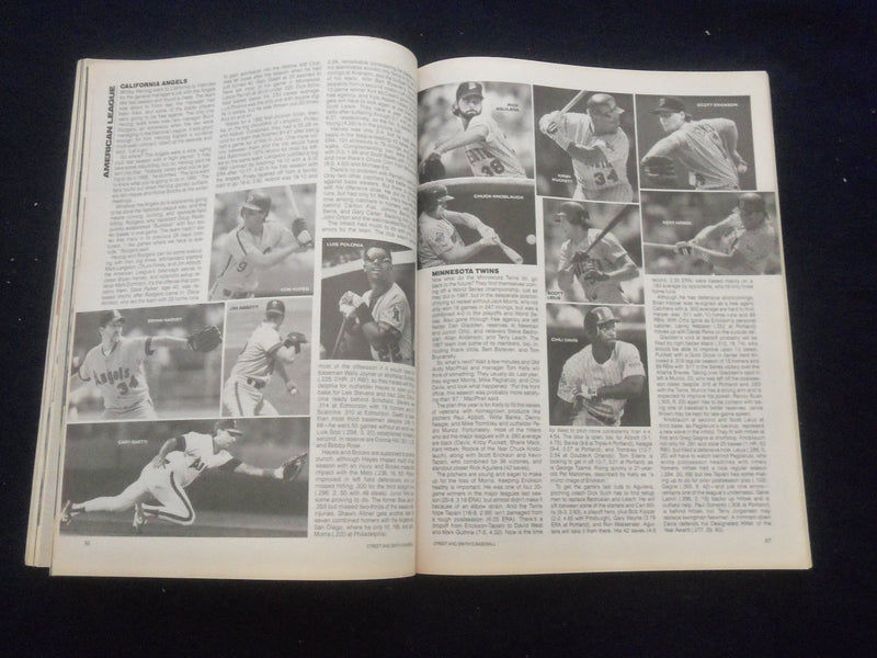 1992 STREET AND SMITH'S BASEBALL MAGAZINE - THE CLASS OF BASEBALL - SP 1523Q