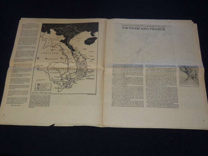 1966 OCTOBER VIETNAM AND THE UNITED STATES NEWSPAPER - ANTHONY AUSTIN - NP 2150S