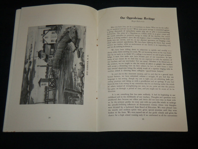 1947 SPRING THE QUARTERLY MAGAZINE PUBLISHED BY UNIVERSITY OF MASS. - J 6637