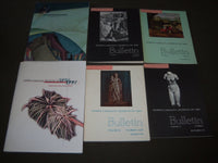 1964-1977 NORTH CAROLINA MUSEUM OF ART BULLETIN LOT OF 29 ISSUES - R 39