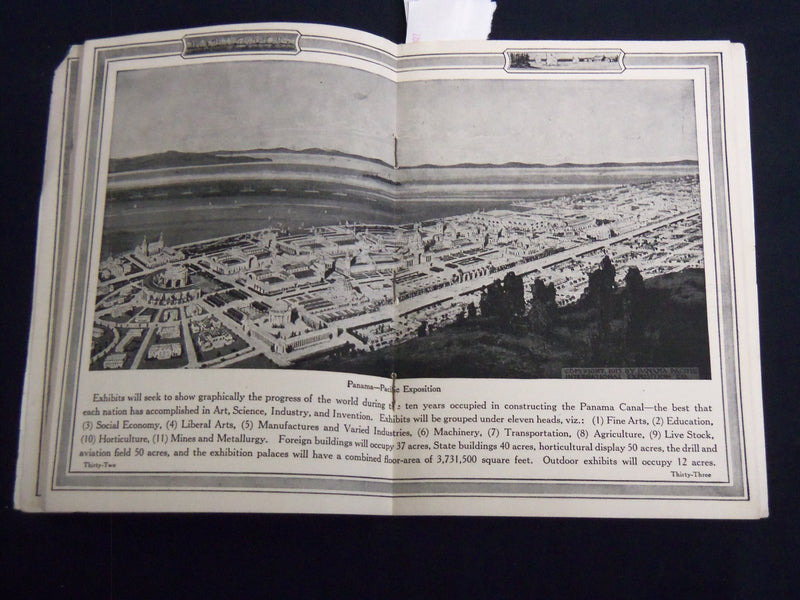 1915 CALIFORNIA AND THE EXPOSITIONS BOOK - UNION PACIFIC SYSTEM - J 8552