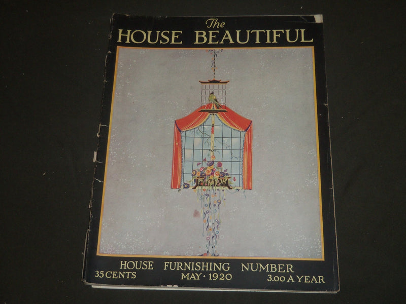 1920 MAY THE HOUSE BEAUTIFUL MAGAZINE - GREAT PHOTOS & ADS - ST 559