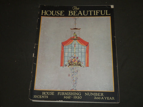 1920 MAY THE HOUSE BEAUTIFUL MAGAZINE - GREAT PHOTOS & ADS - ST 559