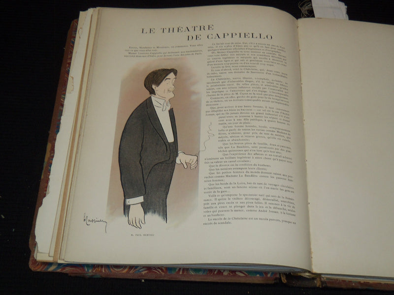 1903 JULY-DECEMBER LE THEATRE MAGAZINE BOUND VOLUME - 12 ISSUES - KD 2657E