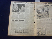 1965 MAY 27 BOSTON RECORD AMERICAN NEWSPAPER-ASK CONGRESS PROBE CLAY KO -NP 6249