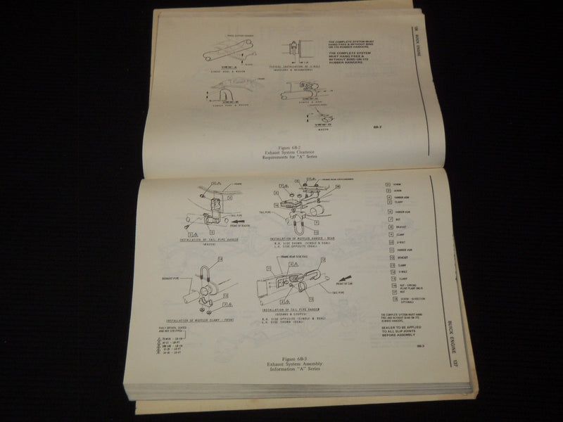1956-1990 AUTOMOBILE SERVICE MANUALS LOT OF 7 - SOFTCOVER - KD 2015