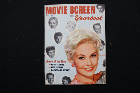 1955 MOVIE SCREEN YEARBOOK MAGAZINE - KIM NOVAK COVER - E 24275