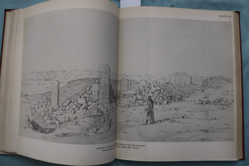 1955 THE INSCRIPTIONS OF SANAI PART II HARDCOVER BOOK - KD 9710
