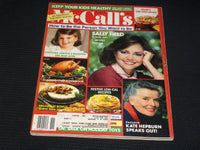 1989 NOVEMBER MCCALL'S MAGAZINE - SALLY FIELD FRONT COVER - E 673