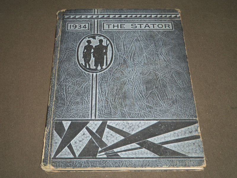 1934 THE STATOR CORNING FREE ACADEMY YEARBOOK - CORNING NEW YORK - YB 1044