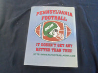 2010 PENNSYLVANIA FOOTBALL NEWS RESOURCE GUIDE - SCHEDULES & RECORDS - ST 4878I