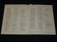 1936 HARTFORD ORATORIO SOCIETY SAMSON AND DELILAH PROGRAM - SAINT-SAENS - K 2053