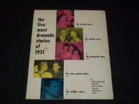 1952 HOLLYWOOD YEARBOOK MAGAZINE - ELIZABETH TAYLOR COVER - E 15950