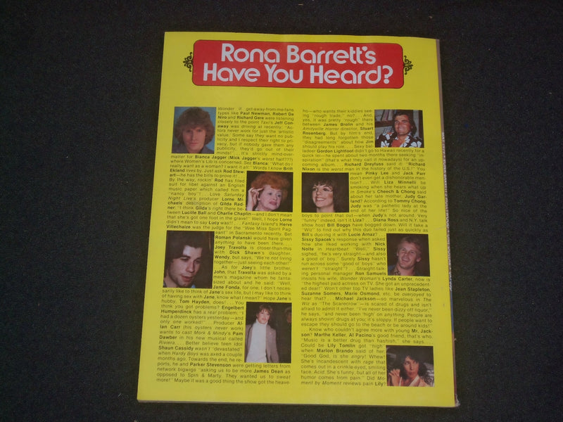 1979 MAY RONA BARRETT'S HOLLYWOOD MAGAZINE - PRISCILLA & ELVIS PRESLEY - ST 6260