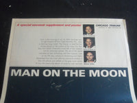 1969 AUGUST 13 CHICAGO TRIBUNE NEWSPAPER SUPPLEMENT - MAN ON THE MOON - NP 5864
