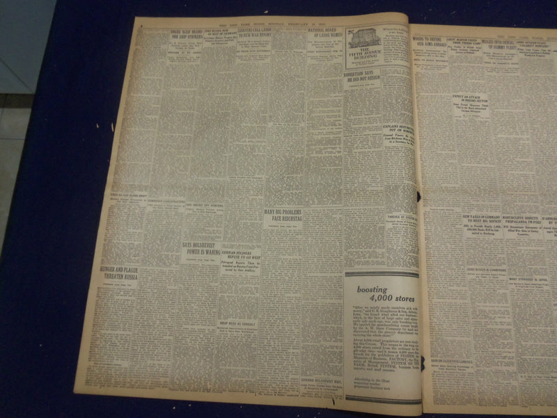 1918 FEBRUARY 18 NEW YORK TIMES - MARAUDING SOLDIERS IN CETROGRAD - NT 8245