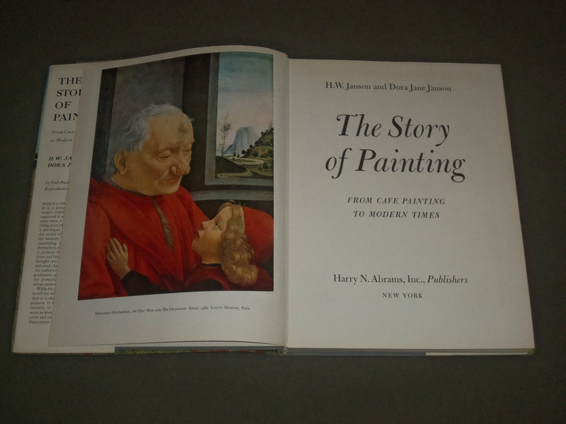 1966 THE STORY OF PAINTING BY H. W. & DORA JANE JANSON BOOK - I 1276