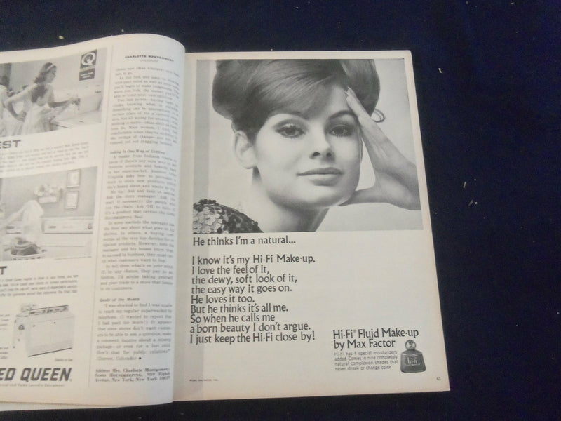 1965 SEPTEMBRE GOOD HOUSEKEEPING MAGAZINE - NICE COVER, ARTICLES & ADS - F 514H