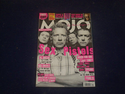2008 JULY MOJO MAGAZINE - ENGLAND - SEX PISTOLS - B 735