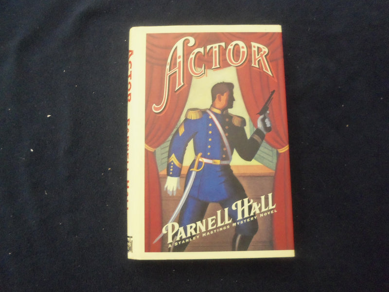 1993 ACTOR HARDCOVER BOOK - INSCRIBED BY PARNELL HALL - KD 8559