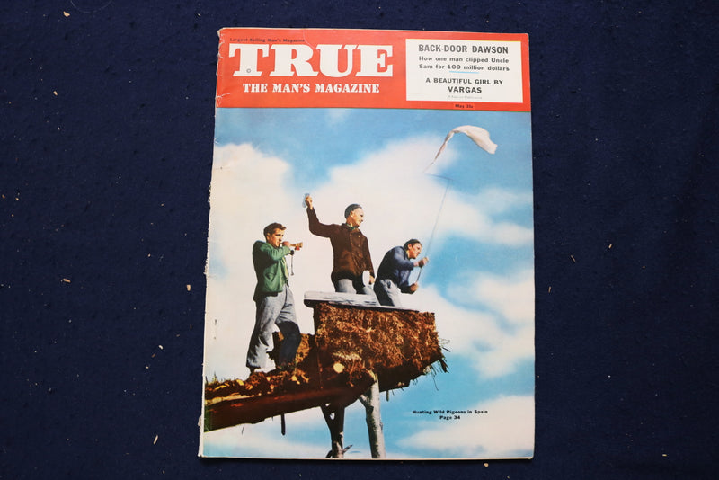 1952 MAY TRUE, MAN'S MAGAZINE - TRUE GIRL BY VARGAS - E 12967