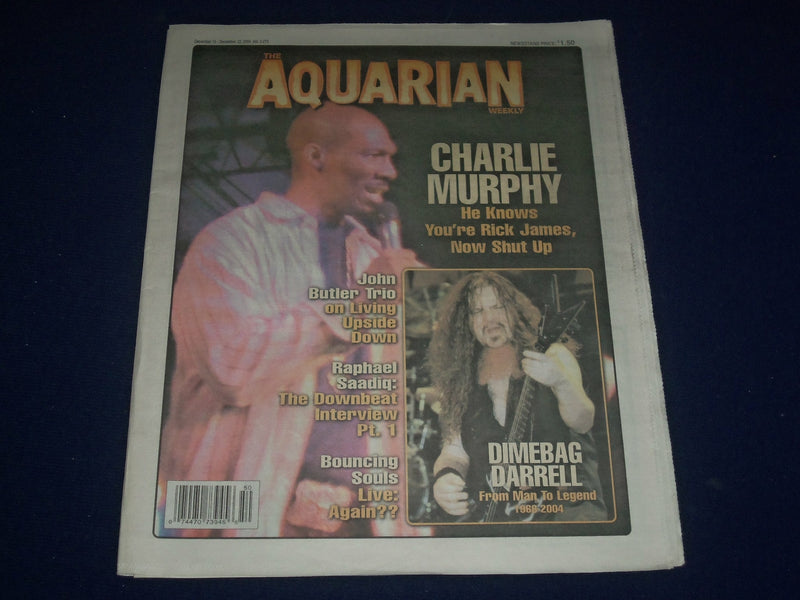 2004 DECEMBER 15-22 AQUARIAN WEEKLY NEWSPAPER - CHARLIE MURPHY COVER - J 1100
