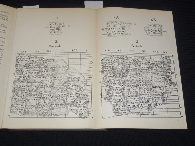 1926 DIE ALTELAMISCHEN TEXTE GERMAN BOOK - 30 FOLD-OUTS - KD 5293E
