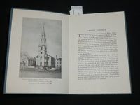 1923 CHRIST CHURCH BOSTON 200TH ANNIVERSARY BOOK - SALEM STREET - J 6569
